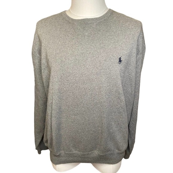 Polo Ralph Lauren Other - Polo Ralph Lauren Sweater Crew Neck Pullover Pony Casual Men’s Size 2XL Grey
